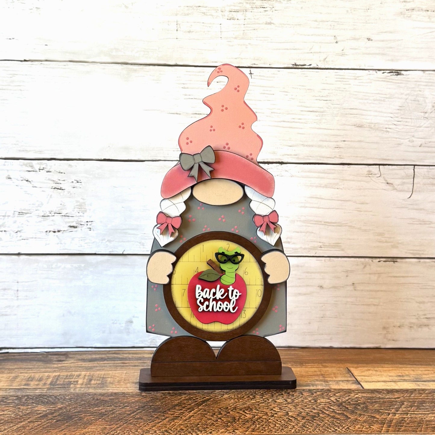 Standing Girl Gnome & August Rounds