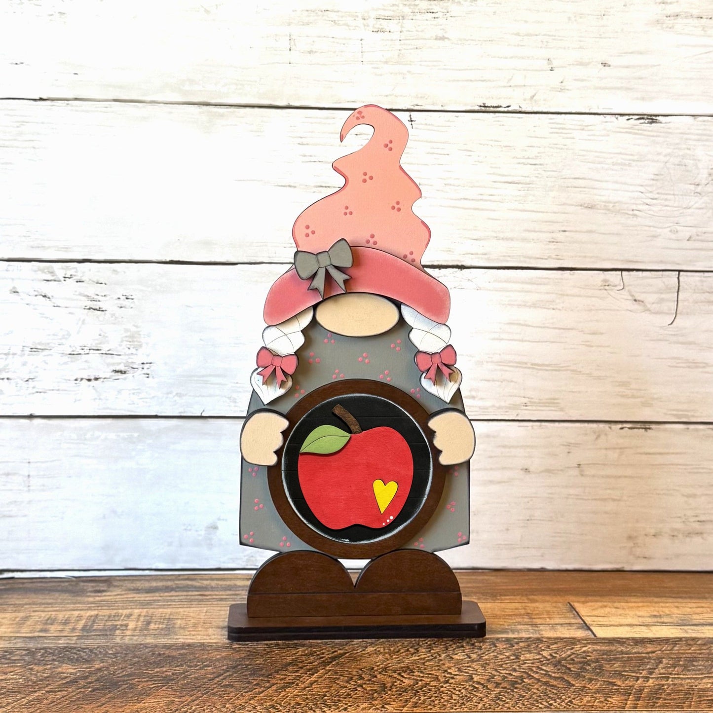 Standing Girl Gnome & August Rounds