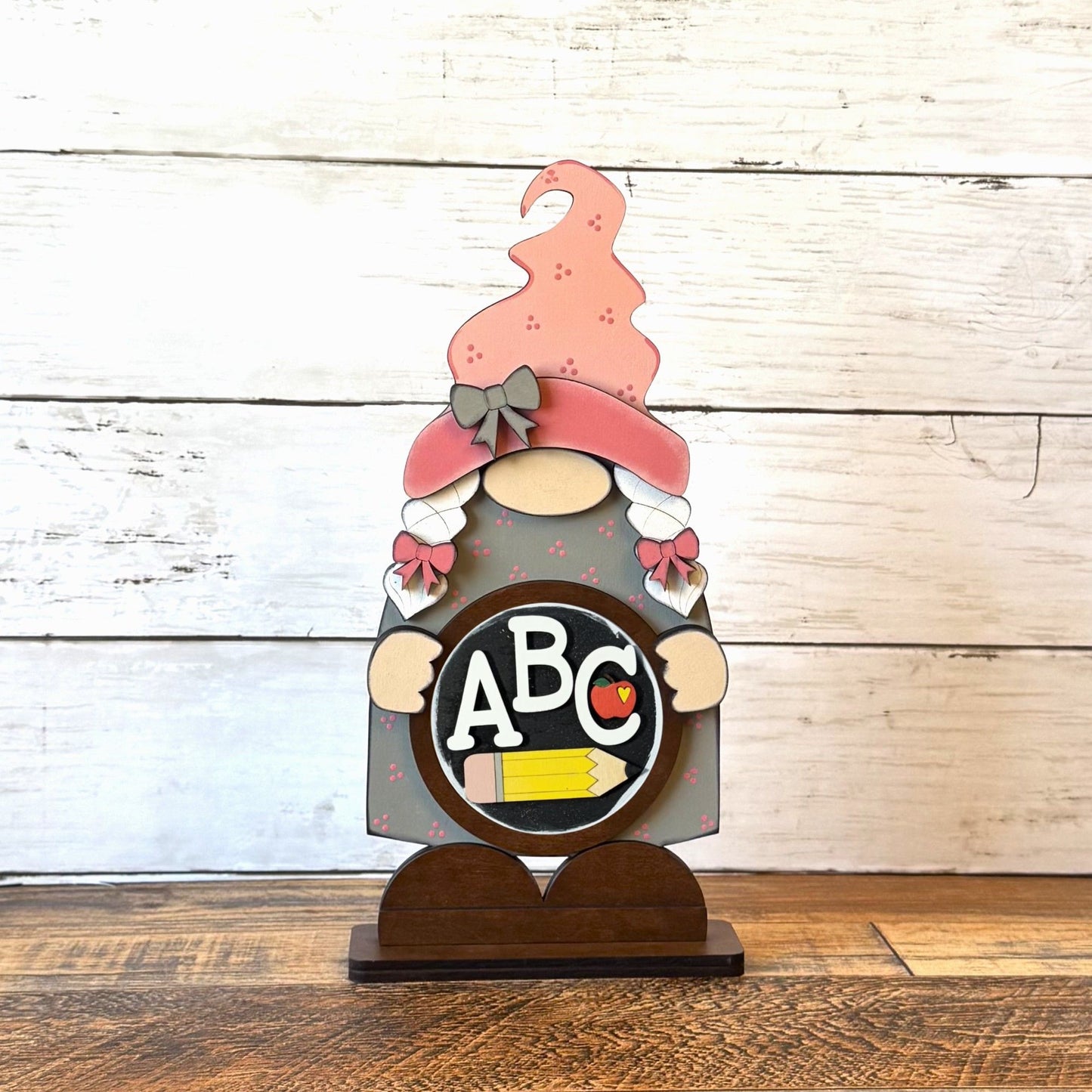 Standing Girl Gnome & August Rounds
