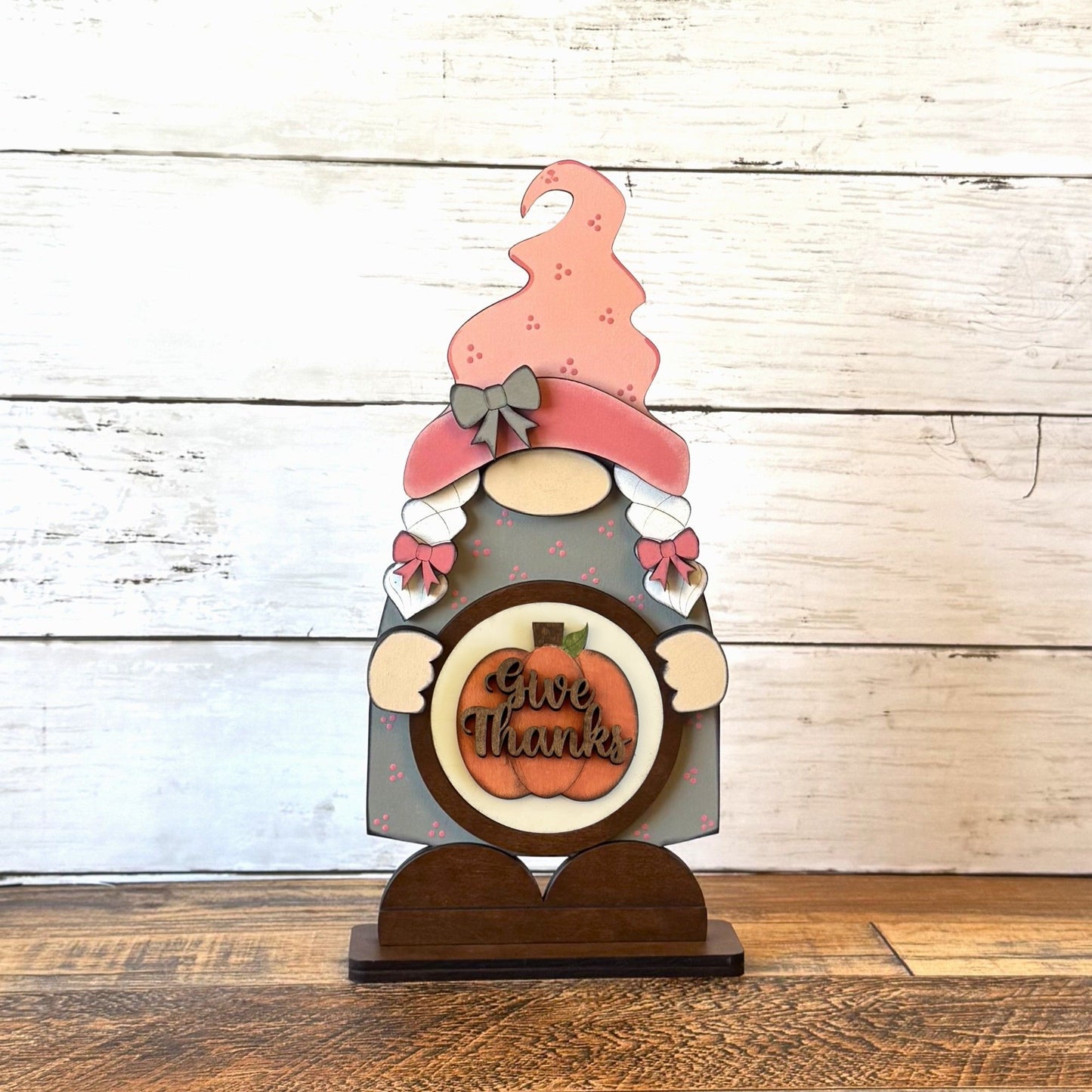 Standing Girl Gnome & November Rounds