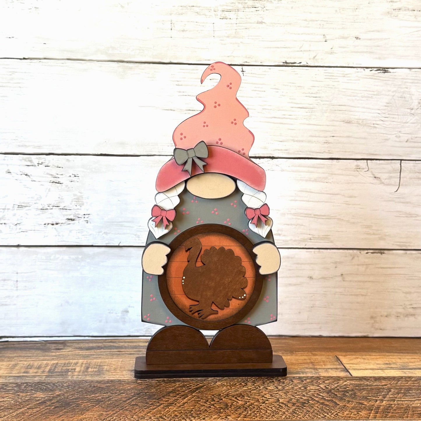 Standing Girl Gnome & November Rounds