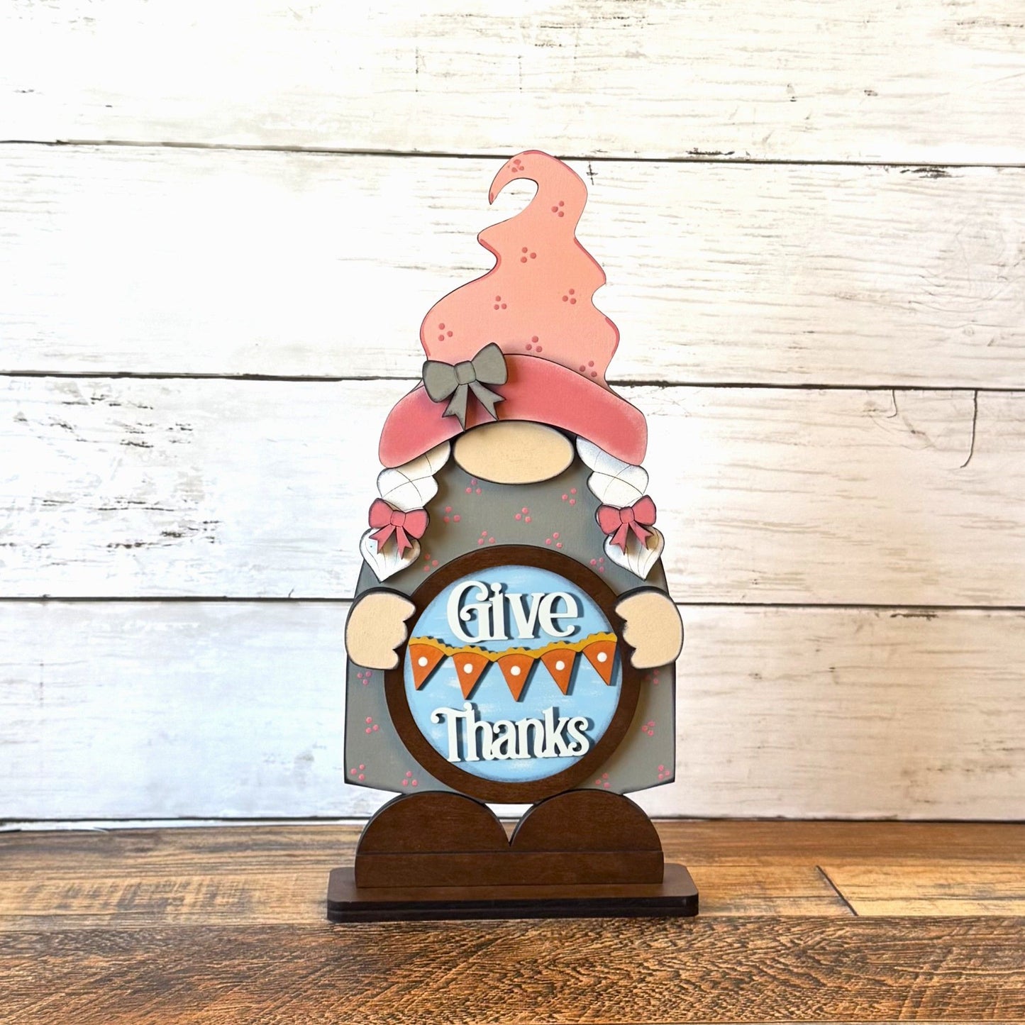 Standing Girl Gnome & November Rounds