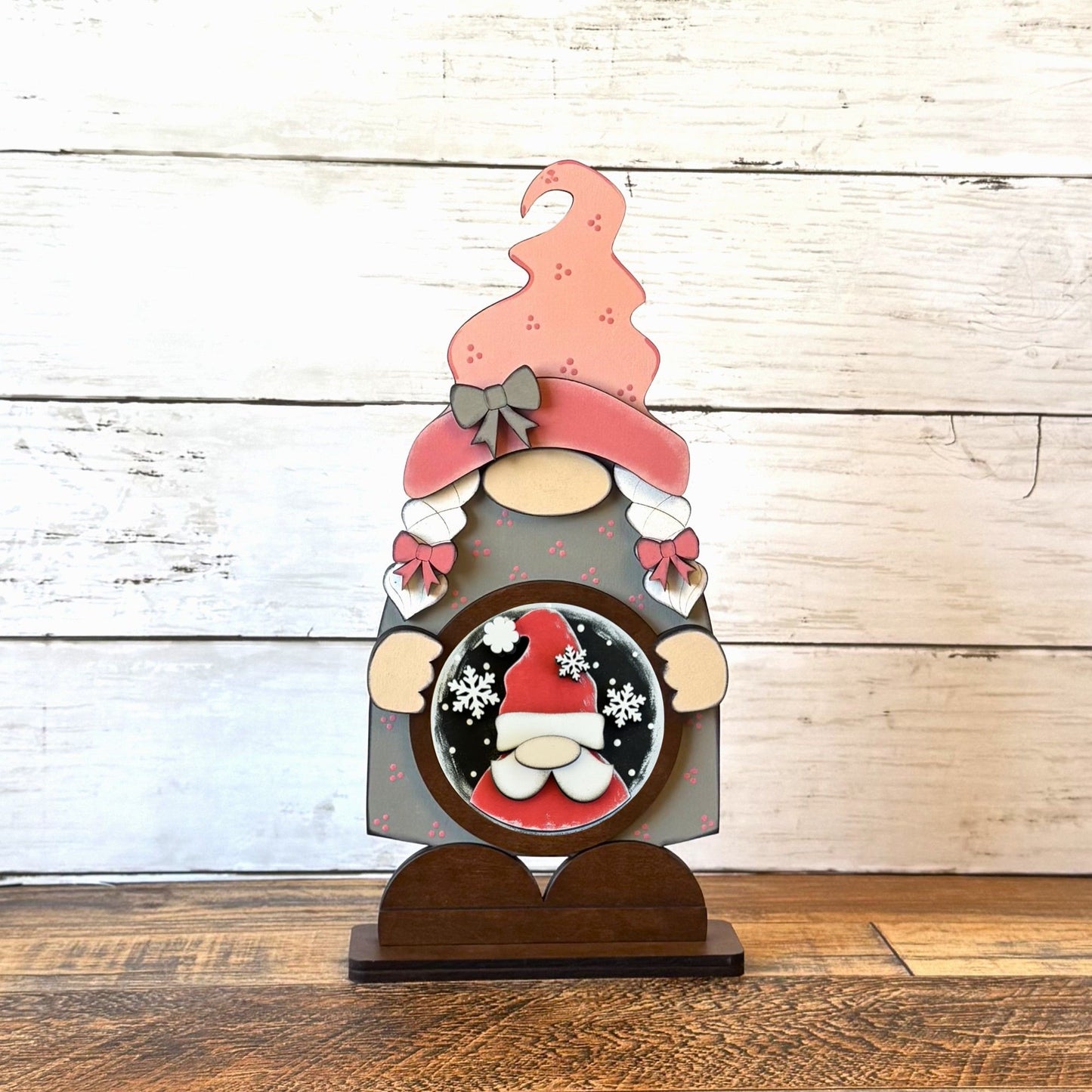 Standing Girl Gnome & December Rounds