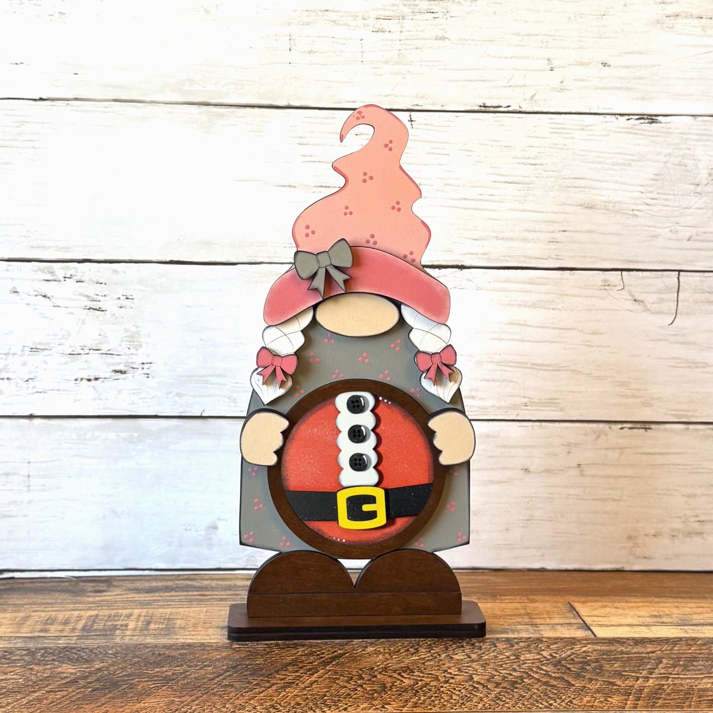 Standing Girl Gnome & December Rounds