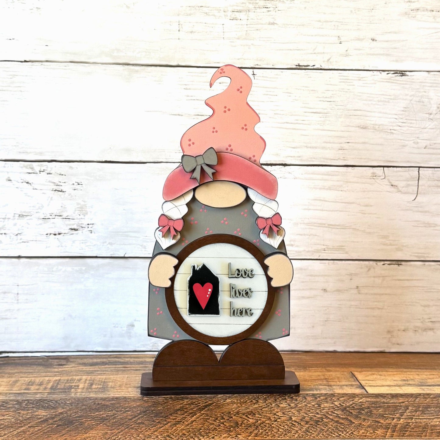 Standing Girl Gnome & Home Rounds