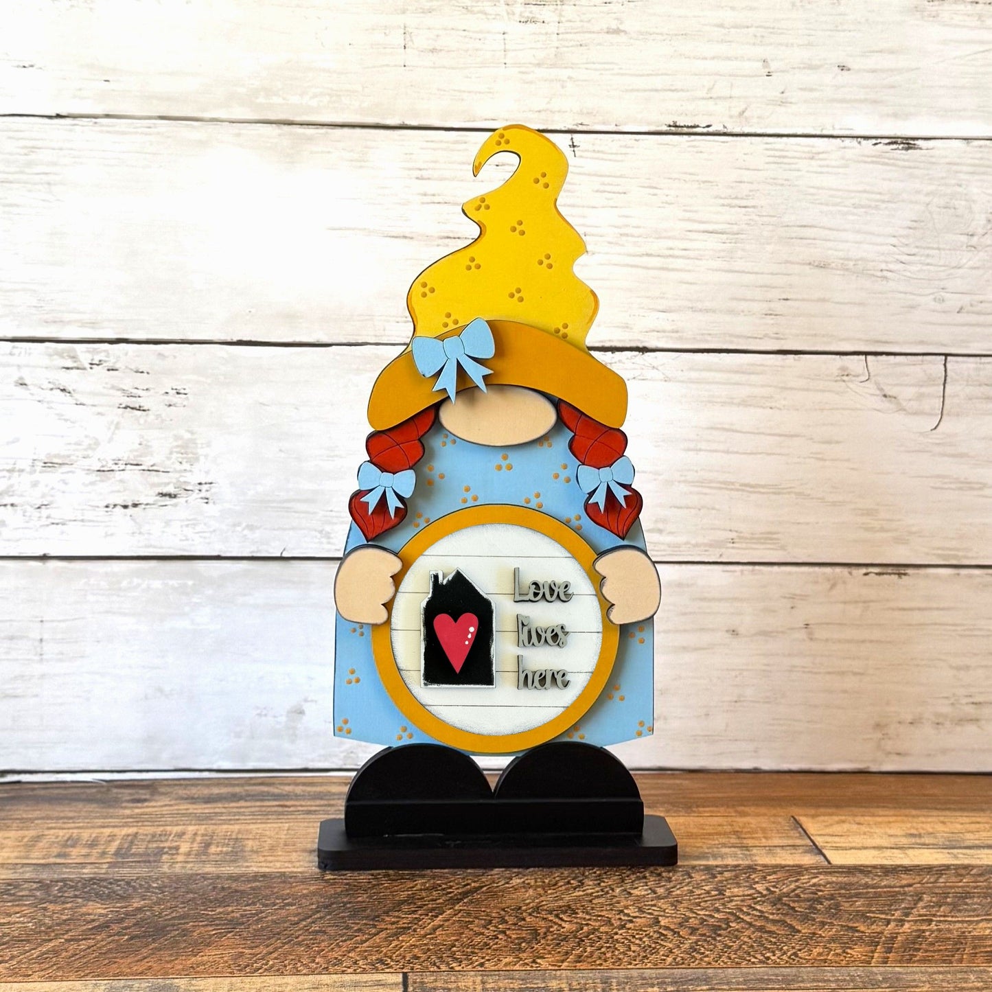 Standing Girl Gnome & Home Rounds